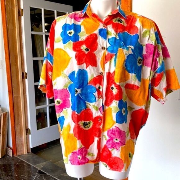 At last floral vintage shirt - Picture 14 of 15